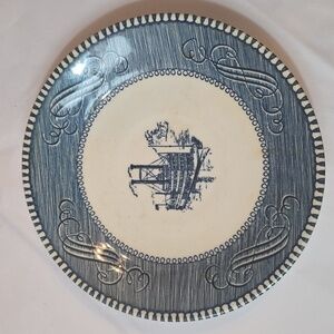 SOLD Currier & Ives Saucer